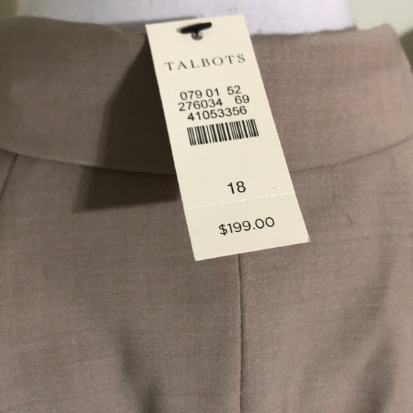 Talbots classic blazer, sz 18, Nwot. - Picture 5 of 8